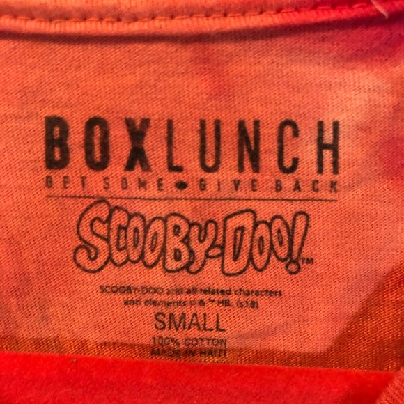 Scooby-Doo Boxlunch  tie dye T.  Small - Picture 2 of 3